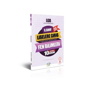 FDD Yayınları 8. Sınıf LGS Fen Bilimleri Çözümlü 10 Deneme