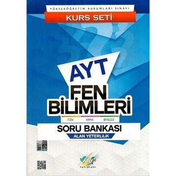 Fdd Yayınları AYT Fen Bilimleri Kurs Seti Soru Bankası