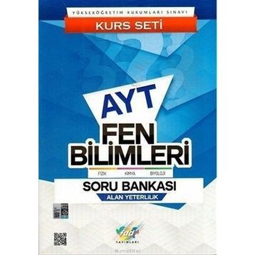 Fdd Yayınları AYT Fen Bilimleri Kurs Seti Soru Bankası