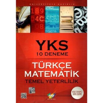 FDD Yayınları YKS 1. Oturum TYT Türkçe Matematik 10 Deneme