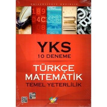 FDD Yayınları YKS 1. Oturum TYT Türkçe Matematik 10 Deneme