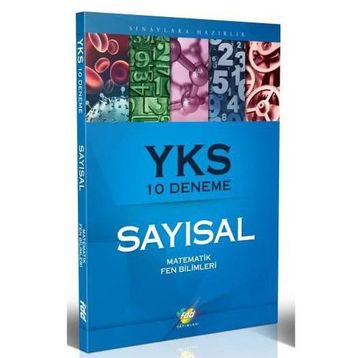 FDD Yayınları YKS Sayısal Matematik Fen Bilimleri 10 Deneme