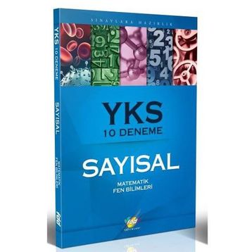 FDD Yayınları YKS Sayısal Matematik Fen Bilimleri 10 Deneme