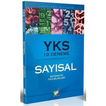 FDD Yayınları YKS Sayısal Matematik Fen Bilimleri 10 Deneme