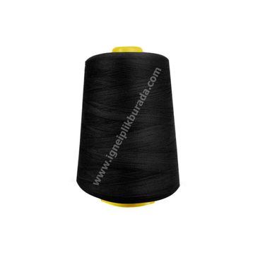 Fdm 150 Denye Siyah Polyester Overlok İpliği