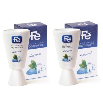 Fe Beyazlatıcı Natural Herbal 2 Adet Diş Pastası