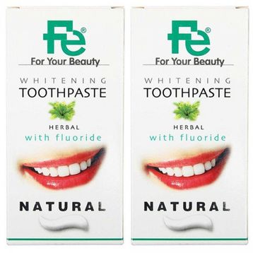 Fe Beyazlatıcı Natural Herbal 2 Adet Diş Pastası