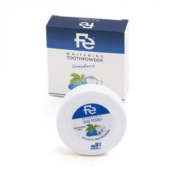 Fe Smokers 50 gr Naneli Beyazlatıcı Diş Tozu