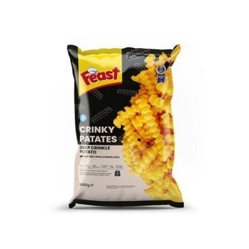 Feast 1 kg Crinky Patates