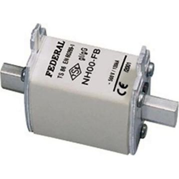 Federal NH00 100A Bıçaklı Sigorta