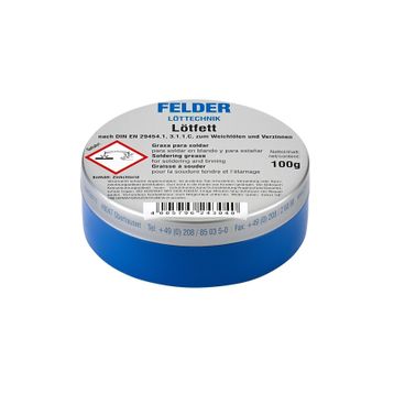 Felder Lötfett 100 gr Lehim Pastası