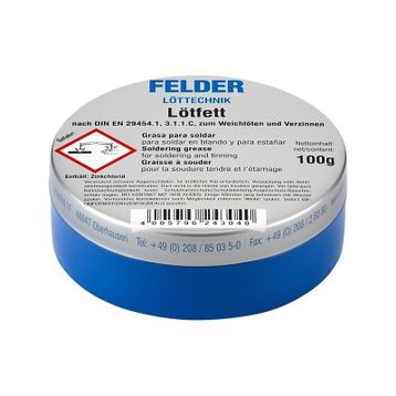 Felder Lötfett 100 gr Lehim Pastası