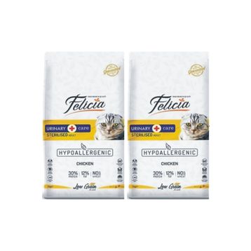 Felicia 2x2 kg Hypoallergenic Tavuklu Kısırlaştırılmış Yetişkin Kedi Maması