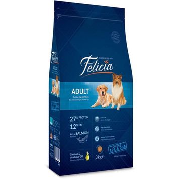 Felicia High Premium Somonlu 3 kg Yetişkin Köpek Maması