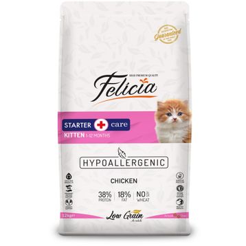 Felicia Hipoalerjenik 12 kg Az Tahıllı Tavuklu Yavru Kedi Maması