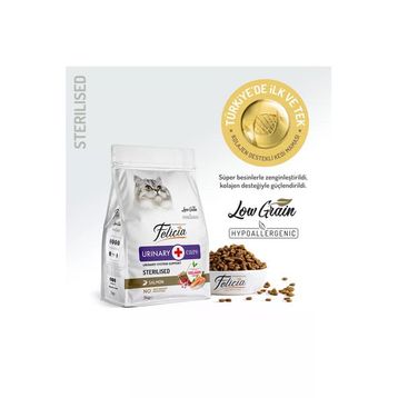 Felicia Hipoalerjenik Kolejen Destekli Somonlu Kısırlaştırılmış 5 kg Kedi Maması