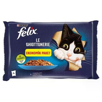 Felix 4X85 Gr Somonlu Kedi Yaş Mama