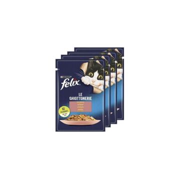 Felix 4X85 Gr Somonlu Kedi Yaş Mama