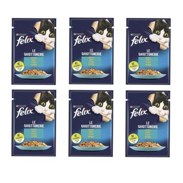 Felix 6x85 gr Adult Pouch Ton Balıklı Yetişkin Kedi Konservesi