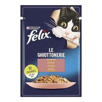 Felix Çifte Lezzet Somonlu ve Sardalyalı 85x12 gr Yetişkin Kedi Konservesi