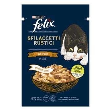 Felix Pouch Tasty Shreds Tavuklu Lezzetli Et Dilimleri Yaş 80 gr Kedi Maması