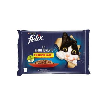 Felix Sığır Etli 4x85 gr Kedi Konservesi