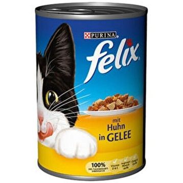 Felix Tavuklu 12x400 gr Kedi Konserve