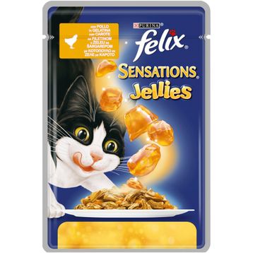 Felix Tavuklu ve Havuçlu 20x100 gr Kedi Maması Pouch