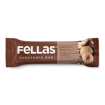 Fellas 30 gr Fındıklı Kakaolu Kuruyemiş Bar