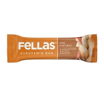 Fellas 30 gr Yer Fıstıklı Kuruyemiş Bar