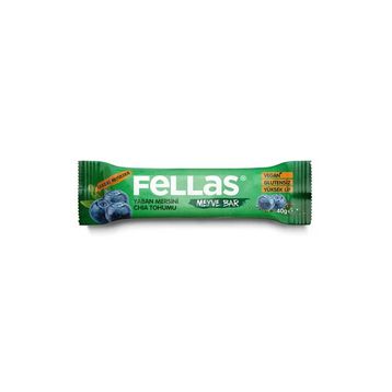 Fellas 40 gr Chialı ve Yaban Mersinli Meyve Barı