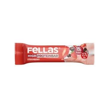 Fellas 45 gr Çilekli Protein Bar