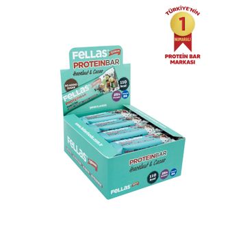 Fellas Fındık ve Kakao 12x32 gr Protein Bar