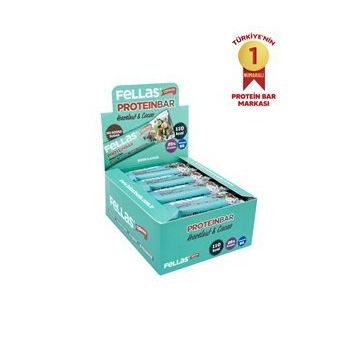 Fellas Fındık ve Kakao 12x32 gr Protein Bar