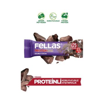 Fellas Optimum Duble Kakao 32 gr Protein Bar