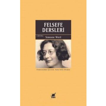 Felsefe Dersleri - Simone Weil - Ayrıntı Yayınları