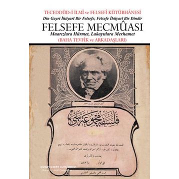Felsefe Mecmuası - Baha Tevfik