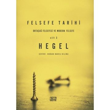 Felsefe Tarihi 3.Cilt Georg Wilhelm Friedrich