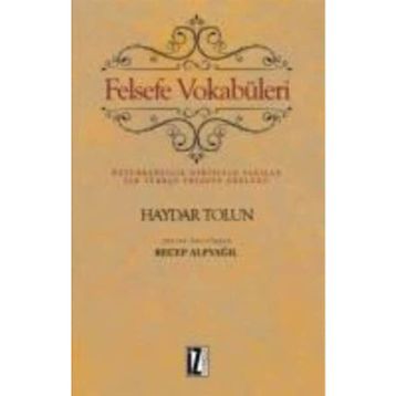 Felsefe Vokabüleri - Haydar Tolun