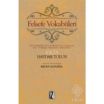 Felsefe Vokabüleri - Haydar Tolun