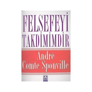 Felsefeyi Takdimimdir - Andre Comte Sponville