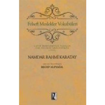 Felsefi Meslekler Vokabüleri - Namdar Rahmi Karatay