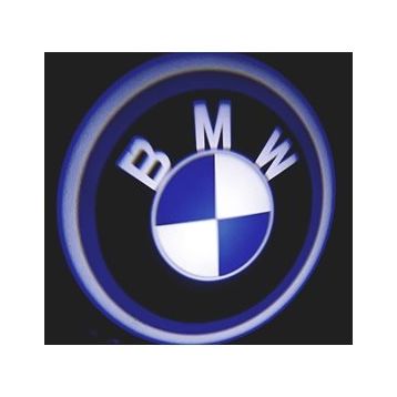 Femex Bmw Araçlar İçin Pilli Yapıştırmalı Kapı Altı Led Logo