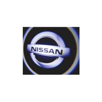 Femex Nissan Mesafe Sensörlü Pilli Yapıştırmalı Kapı Altı Led Logo