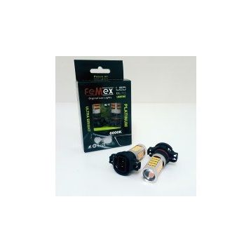 Femex PSX24W H16 Turuncu 1200LM Sis ve Sinyal Farları İçin Led Ampul