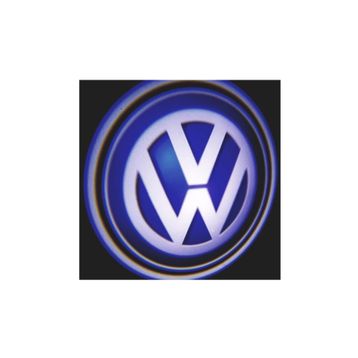 Femex Volkswagen Mesafe Sensörlü Pilli Yapıştırmalı Kapı Altı Led Logo