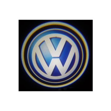 Femex Volkswagen Mesafe Sensörlü Pilli Yapıştırmalı Kapı Altı Led Logo