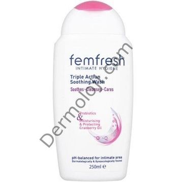Femfresh Soothing Wash 250 ml Dış Genital Bölge Yıkama Jeli