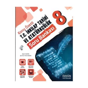 Fen 8. Sınıf T.C. İnkılap Tarihi ve Atatürkçülük Konu Özetli Soru Bankası - kollektif
