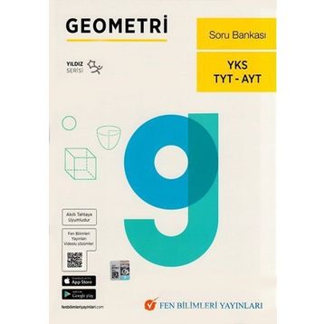 Fen Bilimleri Yayıncılık Yayınları TYT AYT Geometri Soru Bankası Yıldız Serisi